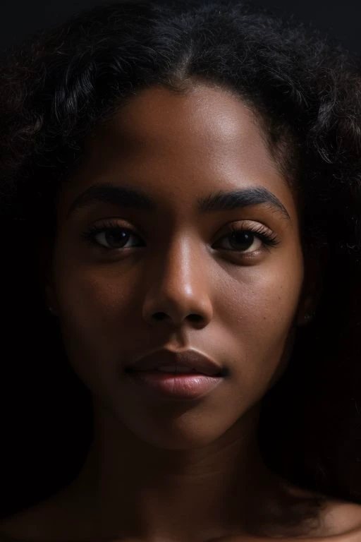 DEN_princess_helayna,
(headshot:1.2) portrait on a (plain black background:1.2), (headshot:1.2), (face focus:1.1), (facing the camera:1.2), Head in the centre, (eye contact:1.3), (intense stare:1.1), mouth open, (facing straightforward:1.2), (forward facing:1.1), Head, face, Head focus, Head tilted down, looking slightly up at the camera,
bokeh, f1.4, 40mm, photorealistic, raw, 8k, textured skin, skin pores, intricate details <lora:epi_noiseoffset2:1>, epiCRealism