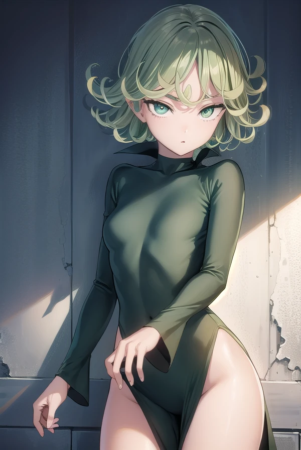 opmtatsumaki, <lora:opm tatsumaki manga-lora-nochekaiser:1>,
tatsumaki, short hair, curly hair, green hair, (green eyes:1.5),
BREAK long sleeves, dress,
BREAK outdoors,
BREAK looking at viewer, (cowboy shot:1.5),
BREAK <lyco:GoodHands-beta2:1>, (masterpiece:1.2), best quality, high resolution, unity 8k wallpaper, (illustration:0.8), (beautiful detailed eyes:1.6), extremely detailed face, perfect lighting, extremely detailed CG, (perfect hands, perfect anatomy),