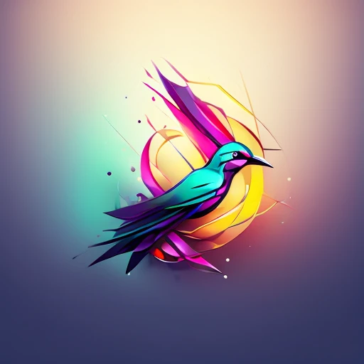 <lora:artfullylogos-2.0:1.00>,
((masterpiece, absurdres, best quality, detailed)),
(3d, octane render, unreal engine 5, volumetric lighting, cell shaded), vector, natural lighting,
(geometric, abstract, illusionism, dark fantasy, scifi, modern, simple:1.3, minimal:1.3),
(((logo))),((birds:1.4)),<lora:KK_paperCut_v1:0.5>,
charcoal, ink, marker, watercolor,vanta black, pearl, irridecent,pastel, neon, vibrant, saturated, soft colors,
abrupt color gradient,harmonious colorstory,beautiful,minimal,simple,intelligent,abstract,