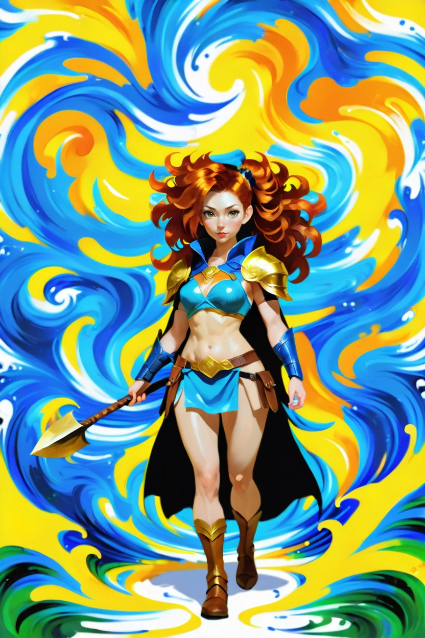 oil painting, <lora:EnvySendNoodzXL01:0>1girl, woman, stealthy jungle amazon huntress, (muscular:1.1), (armor:1.3), leather pauldrons, auburn hair, hair bobbles,Ombre Hairfur cape, tiptoes, with a pet Axe Beak, bombshell hair, ginger hair, Side Swept Curls, hourglass figure, japanese, (golden hour, scenery, flowery Stratford-on-Avon:1)<lora:EnvyBetterHiresFixXL01:0:hr=1><lora:EnvySwirlPaintingXL01:1><lora:EnvyAnimeOilXL01:1>
