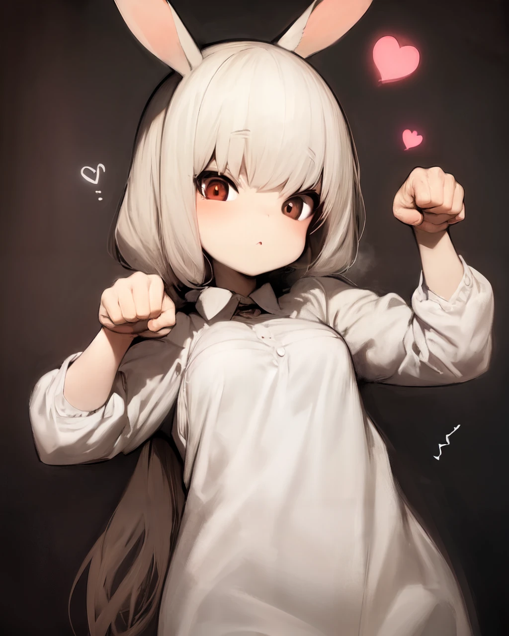 <lyco:Shirokujira-NAI-LyCORIS-v1.1:1>
a rabbit_girl doing the paw_pose, is this even legal???