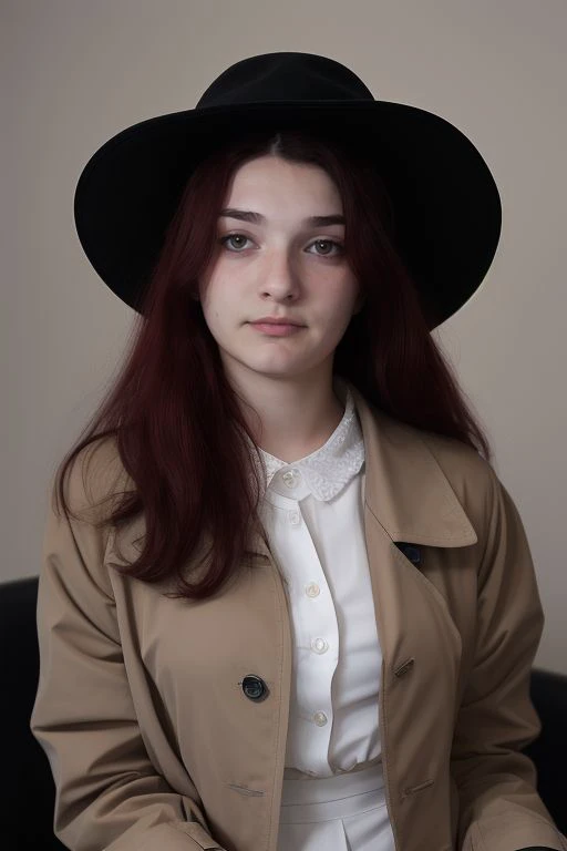 DEN_summer_OF,
a 1940s private investigator wearing a trench coat and rimmed hat sitting in a drab dank office at the desk using a typewriter, private investigator, 1940s,
bokeh, f1.4, 40mm, photorealistic, raw, 8k, textured skin, skin pores, intricate details <lora:epi_noiseoffset2:1>, epiCRealism <lora:ClothingAdjuster3:-1.0>