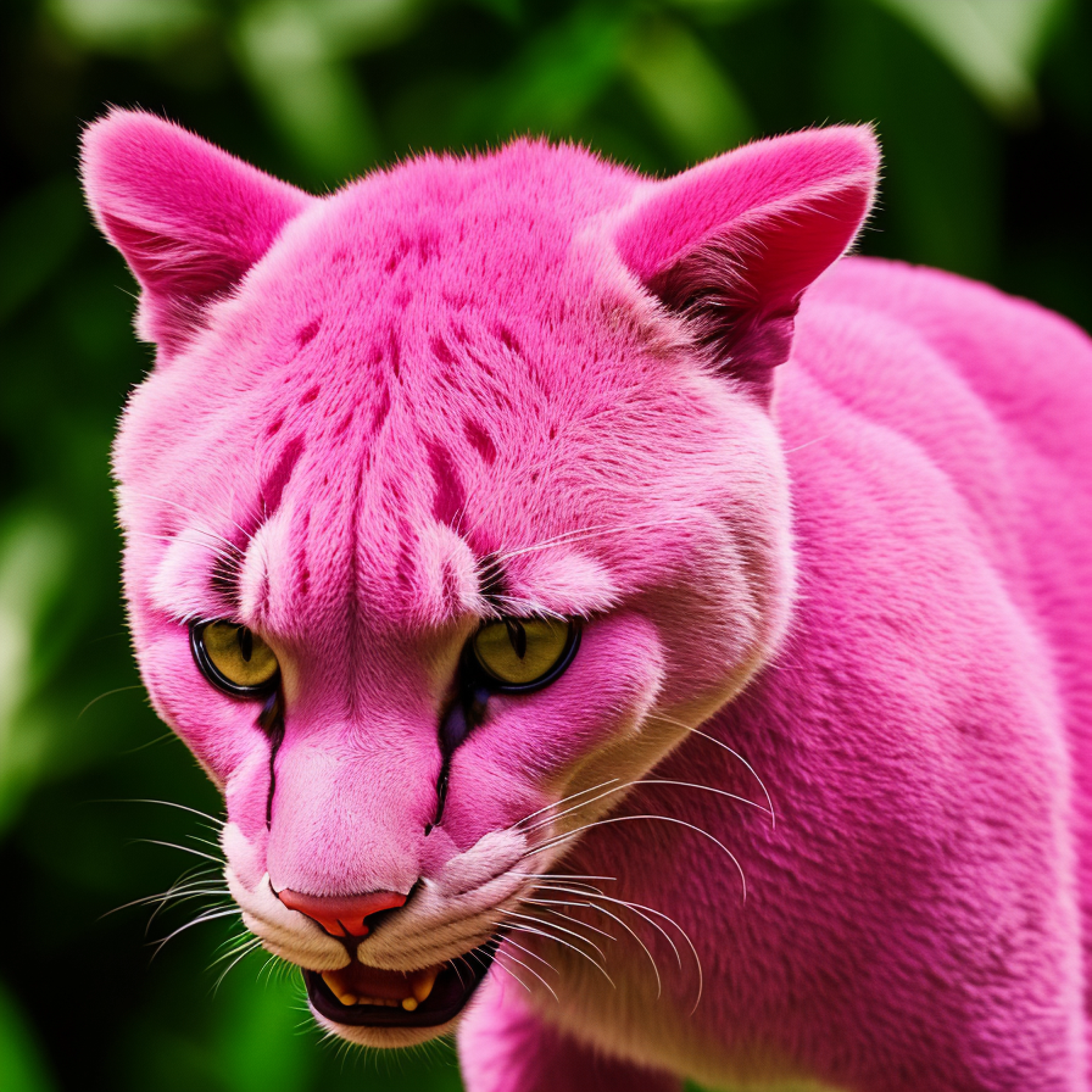 high resolution photography a pink panther
