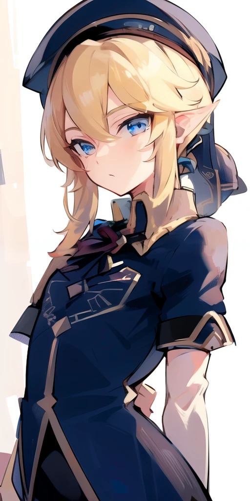 (masterpiece), (best quality),
detailed face, 1boy, solo,
royallink, male_focus, hat, blonde_hair, blue_eyes, uniform, looking_at_viewer, <lora:Link_Royal_Guard_Armor_Set_LoRA:0.8>