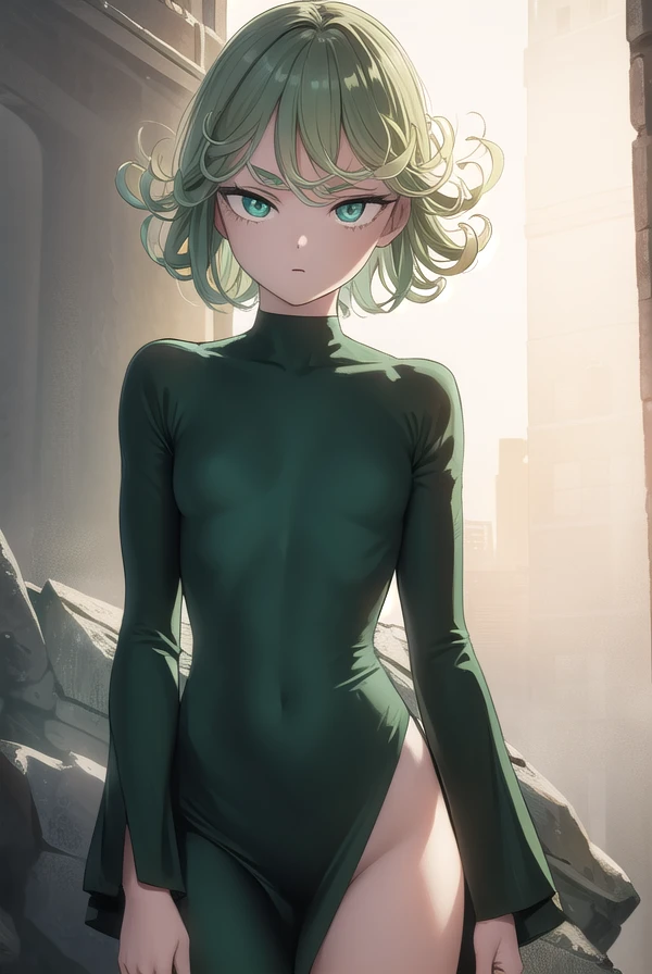 opmtatsumaki, <lora:opm tatsumaki manga-lora-nochekaiser:1>,
tatsumaki, short hair, curly hair, green hair, (green eyes:1.5),
BREAK long sleeves, dress,
BREAK outdoors,
BREAK looking at viewer, (cowboy shot:1.5),
BREAK <lyco:GoodHands-beta2:1>, (masterpiece:1.2), best quality, high resolution, unity 8k wallpaper, (illustration:0.8), (beautiful detailed eyes:1.6), extremely detailed face, perfect lighting, extremely detailed CG, (perfect hands, perfect anatomy),