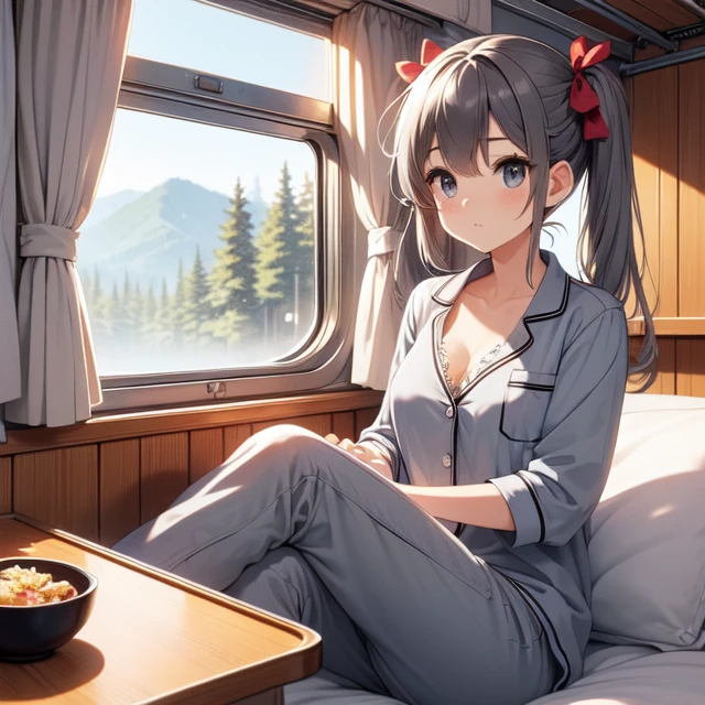 girl like train roomette