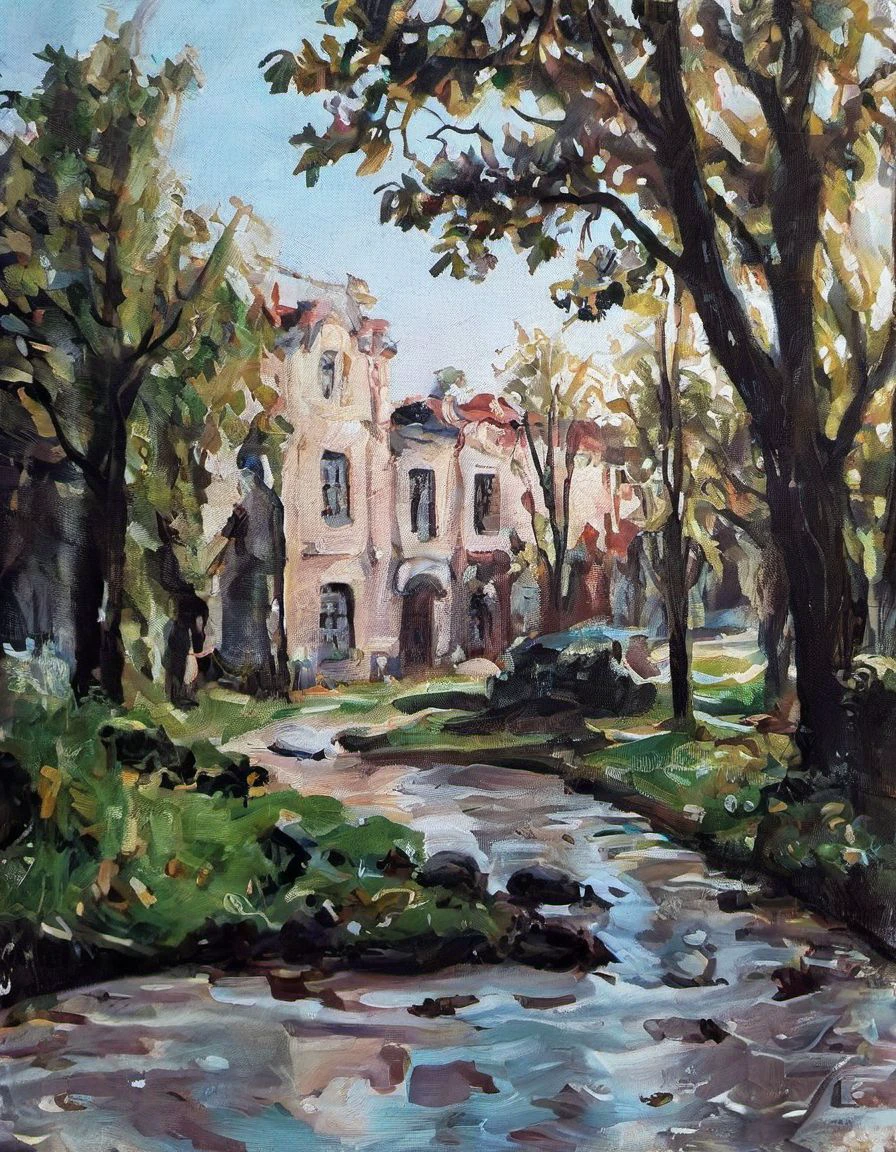 oil on canvas, landscape of a lovely (Brussels:1.2) , fauna, Hurricane, stylized by Alena Aenami, Horia Bernea, Bright design, Accent lighting, High Shutter Speed, Nikon d3300, Depth of field 270mm, <lora:OIL_ON_CANVAS_v3:1>