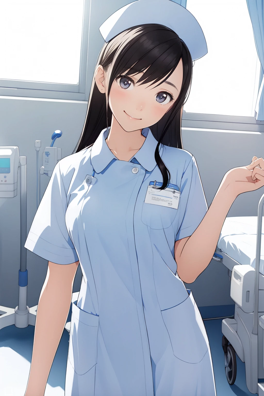 (RAW photo, best quality), 1girl, natural lighting,
<lora:shining_resonance_sonia_blanche_v1_2:1> sonia blanche, nurse cap, hospital, nurse uniform, light smile, <lora:NurseUniform0_0:1> nurse uniform, nurse cap