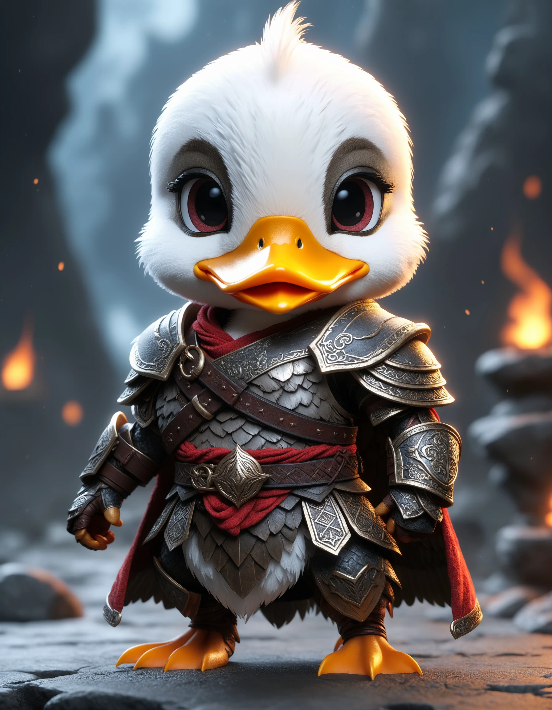Hyperrealistic art "high-quality portrait flat matte drawing of a cute Nendoroid and cartoon style (brutal duckling:1.1) MIX ( god of WAR), anime flat style, thick drawing, medium close-up", (solo:1.2), red tattoo,
photorealistic:1.5, ultra highres, 8k, texture skin, realistic skin, detailed skin, highest detailed, extreme detailed, 8k wallpaper, colorful,
(dark magic), (grim), ring with the stone, (intricate details), (hyperdetailed), 8k hdr, high detailed, lot of details, high quality, soft cinematic light, dramatic atmosphere, atmospheric perspective
(focus on), color Ink wash painting, . Extremely high-resolution details, photographic, realism pushed to extreme, fine texture, incredibly lifelike