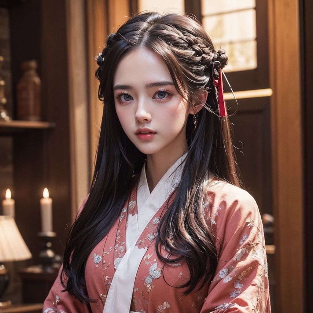 (masterpiece, top quality, best quality,aesthetics:1.2),ultra-detailed,1 girl,long hair,hanfu,<lora:Again_Girl_A7:1>,
