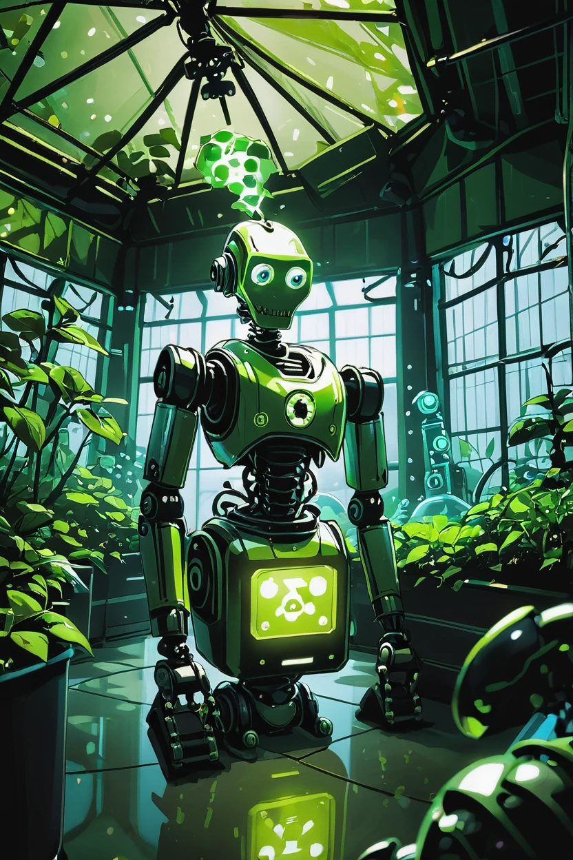 toxic, warmly lit interior, in a robotic conservatory<lora:EnvyToxicXL01:1><lora:EnvyBetterHiresFixXL01:0:hr=1>
