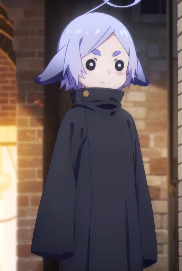 kanchal, <lora:kanchal s1-lora-nochekaiser:1>,
kanchal, animal ears, blue hair, ahoge, male focus, (solid circle eyes:1.5), (black eyes:1.5), (bright pupils:1.5), smile,
BREAK sleeves past wrists, sleeves past fingers, oversized clothes,
BREAK outdoors,
BREAK looking at viewer, (cowboy shot:1.5),
BREAK <lyco:GoodHands-beta2:1>, (masterpiece:1.2), best quality, high resolution, unity 8k wallpaper, (illustration:0.8), (beautiful detailed eyes:1.6), extremely detailed face, perfect lighting, extremely detailed CG, (perfect hands, perfect anatomy),