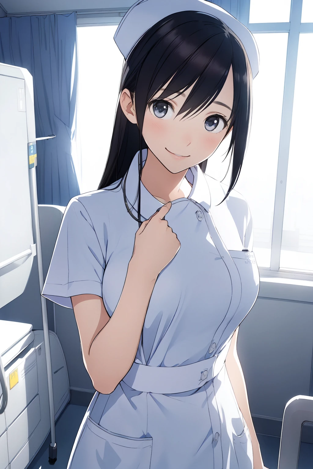 (RAW photo, best quality), 1girl, natural lighting,
<lora:shining_resonance_sonia_blanche_v1_2:1> sonia blanche, nurse cap, hospital, nurse uniform, light smile, <lora:NurseUniform0_0:1> nurse uniform, nurse cap
