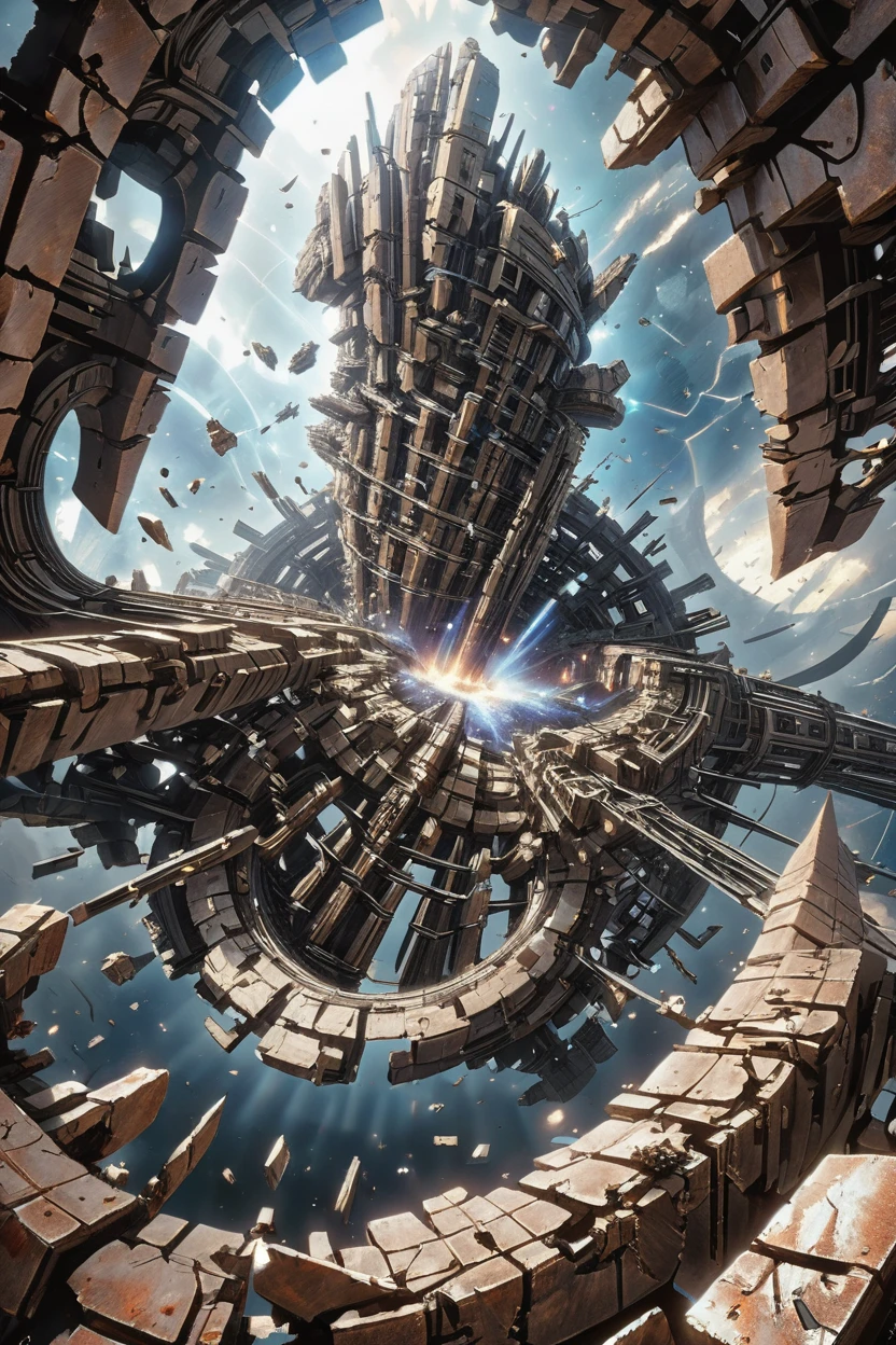 scifi, <lora:EnvyBrokenRealityXL01:1>scifi, a ruined,amazing fantasy megastructure edge of the multiverse, masterpiece<lora:EnvyBetterHiresFixXL01:0:hr=1>