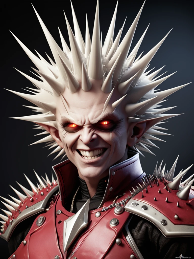 meahophontron of ral-spikes <lora:ral-spikes-sdxl:0.23> ral-spikes background