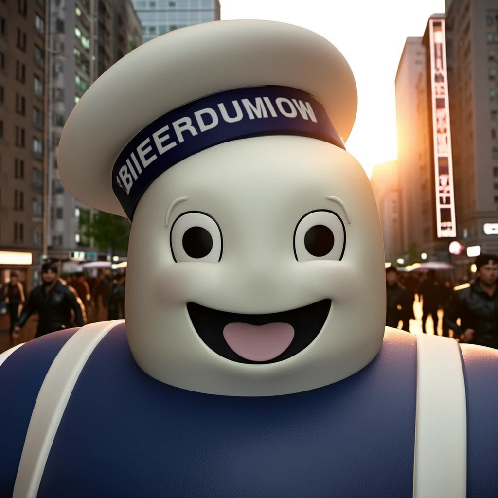 The Stay-Puft Marshmallow Man - Ghostbusters - Flux1.D & SDXL v1.0 SDXL