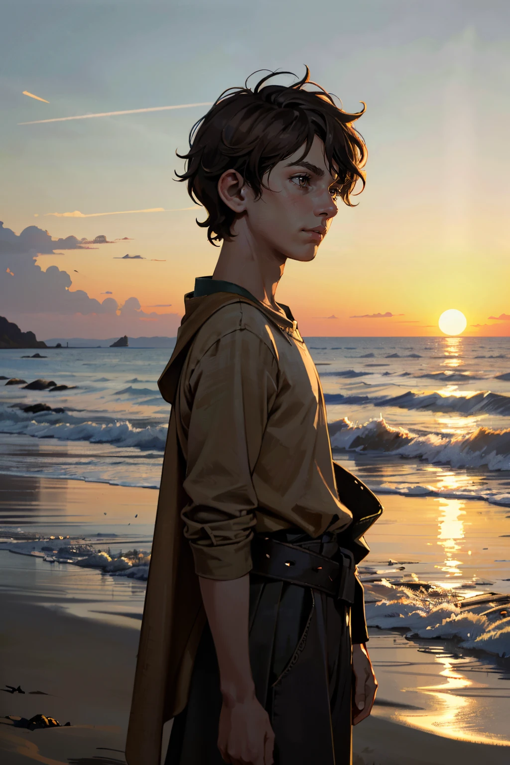 ((ultra detailed, masterpiece, best quality))
<lora:PLucas:0.9>
PLucas, 1boy, solo, brown hair, short hair, Within a magical forest, lace romper, cinematic moonlight filtering through the trees, surrounded by playful woodland creatures