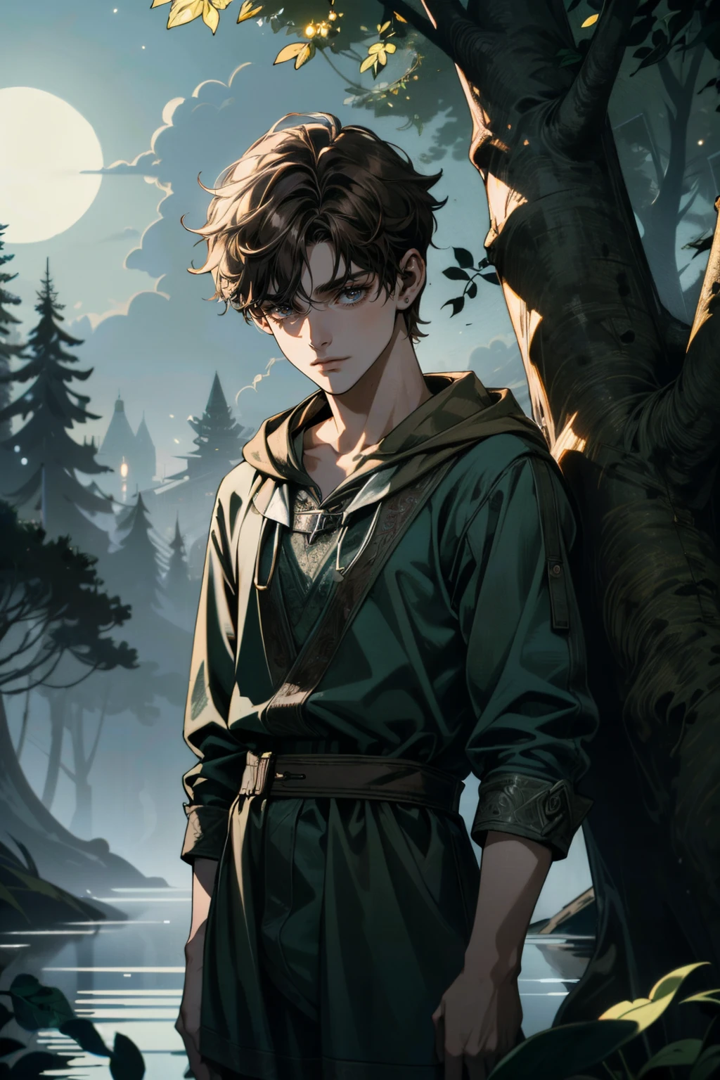 ((ultra detailed, masterpiece, best quality))
<lora:PLucas:0.9>
PLucas, 1boy, solo, brown hair, short hair, Within an art gallery, contemporary fashion, gallery lights casting dramatic shadows, posing with an expression that mirrors the art around