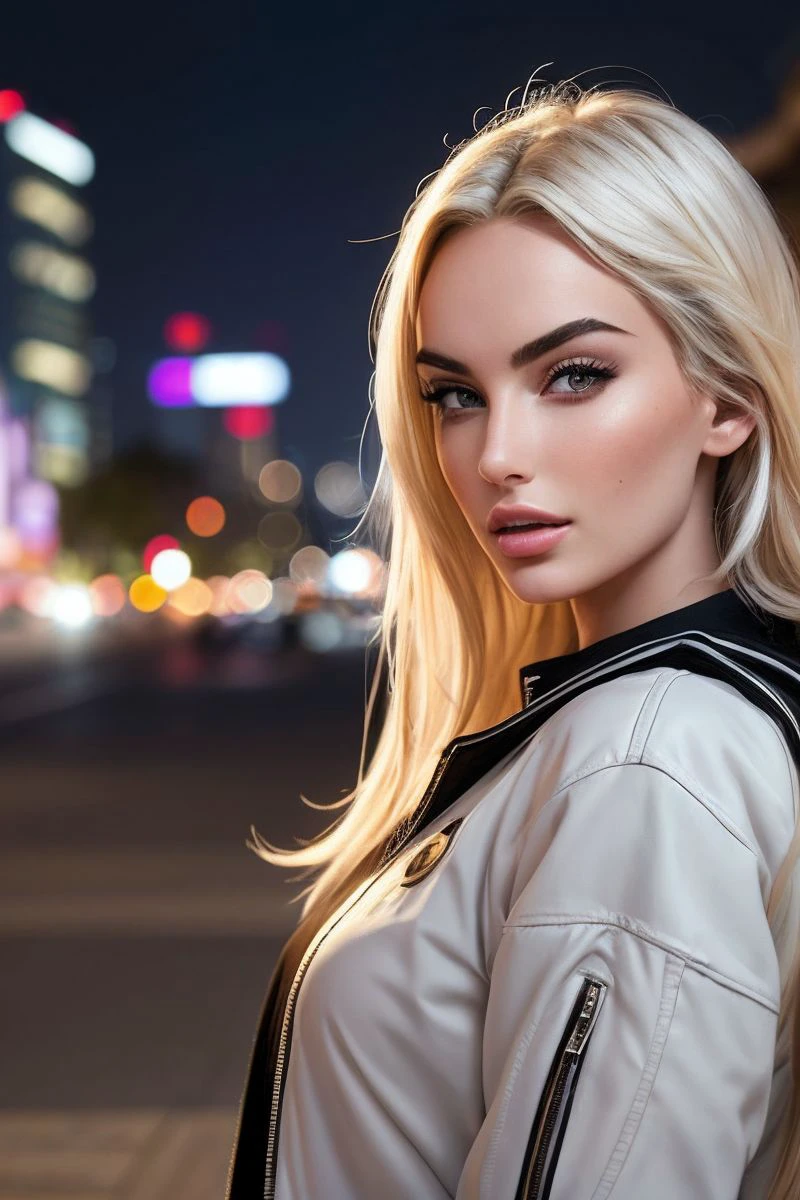 portrait of S278_PietrikVanDijk,a gorgeous woman,on a (plaza:1.1),wearing a (shirt|jacket:1.1),(cityscape),(4k, RAW photo, best quality, depth of field, ultra high res:1.1),(absurdres, intricate, photorealistic, masterpiece, ultra-detailed:1.1),