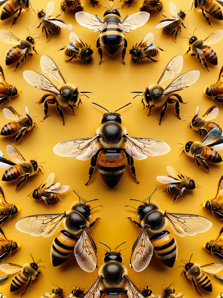 bees <lora:ral-symetrical:1> ral-symetrical