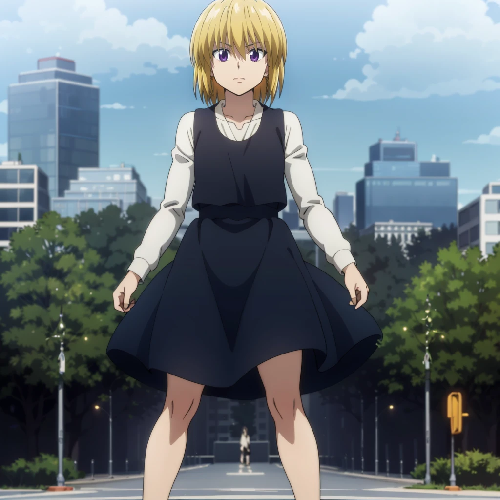 <lora:Kurapika004:0.7>,solo,
Kurapika,1girl,
dress,
full body,