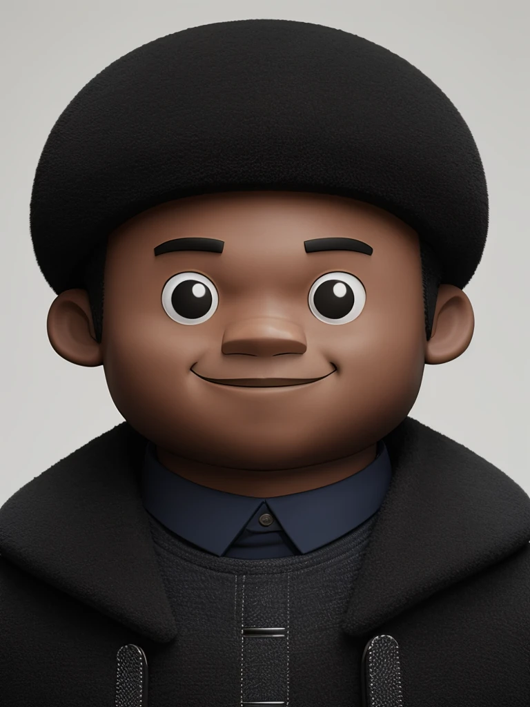 Masterpiece,top-notch quality,xiaokeai,chibi,hdri,Edge light,
solo,male,black hair,close-up,smile,from below,looking at viewer,JACKET,
<lora:模åæåBlindbox:0.6>,