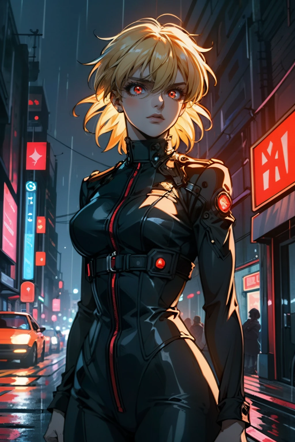 ((ultra detailed, masterpiece, best quality))
<lora:HVictoria:0.9>
HVictoria, 1girl, solo, blonde hair, red eyes, standing in front of a picturesque landscape, full body, with arms folded