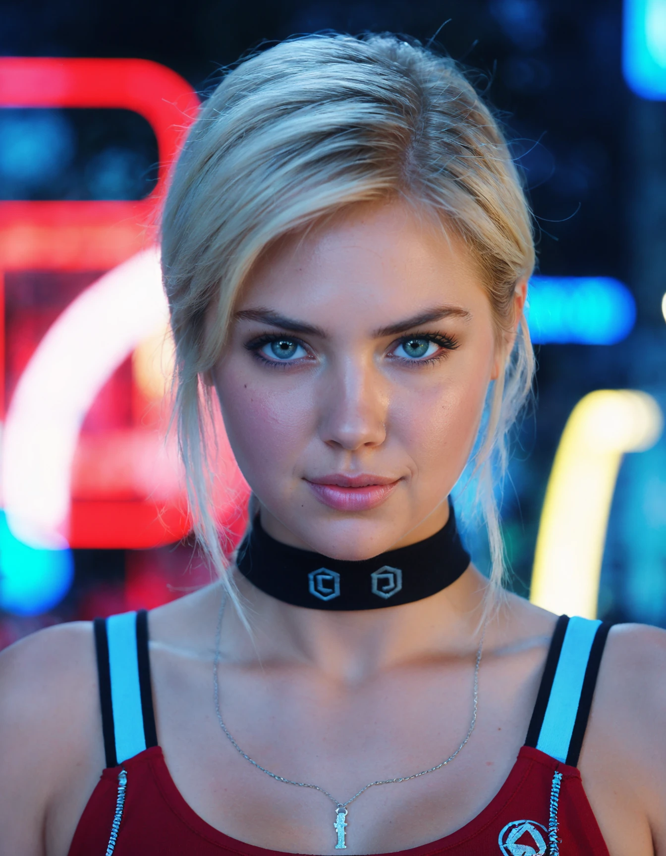cinematic photo ((ohwx woman)) , smooth soft skin, symmetrical, soft lighting, detailed face, concept art, digital painting, looking into camera. Designed by VVinchi all on PlaygroundAI Stable Diffusion 1.5 base model. Will not produce the same result when Remixed! <lora:kateupton_dh128_sdxxxl_v1:0.95> . 35mm photograph, film, bokeh, professional, 4k, highly detailed