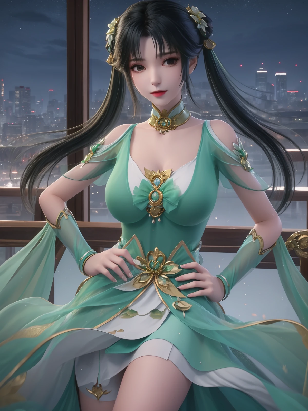 美少女　碧瑤1/4スケールスタチュー 诛仙_碧瑶_Jade Dynasty_Bi Yao - SeaArt AI Model