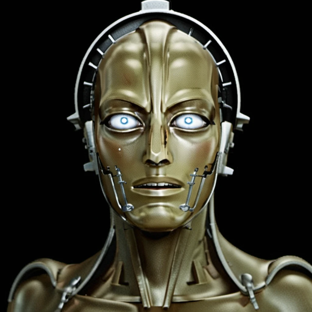 Maschinenmensch1024, a robot ,highly detailed, attack on titan, photography, ultra sharp, film, professional, 64k <lora:Maschinenmensch1024:0.8>