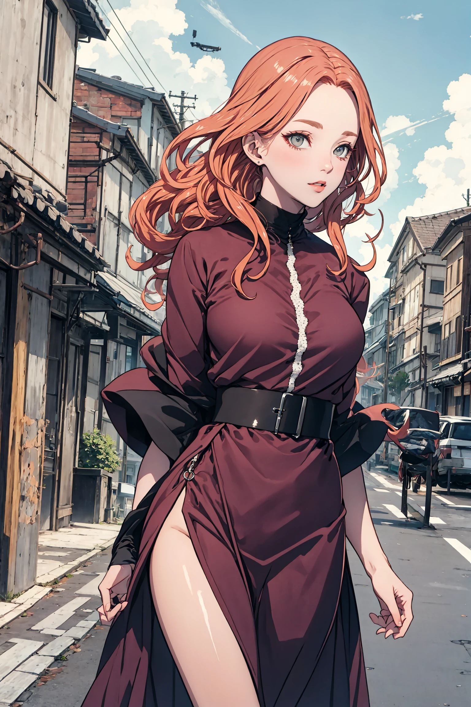 highway, 1girl, solo,
BREAK
EPefCornelia, <lora:EPefCornelia-000007:1>, Effortlessly chic shirtwaist dress with a belted waist and rolled-up sleeves
BREAK
(masterpiece:1.5), illustration, 4k, 8k, natural lighting