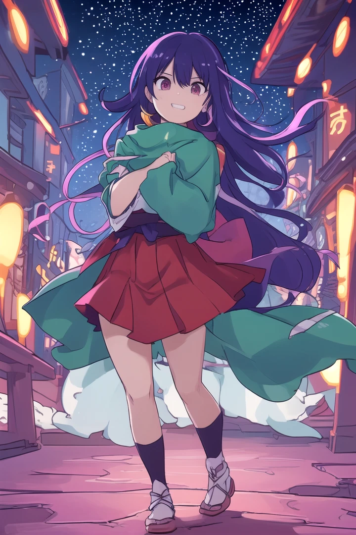 colorful and vibrant scene in manga style with high-energy and detailed elements,The image should capture the iconic essence of Japanese comic style,The main subject of the image should be a group of characters engaged in an action-packed scene,Each character should have distinct features,including expressive eyes,dynamic poses,and exaggerated facial expressions,The characters' clothes should reflect the manga style,with bold and vibrant colors,The background should be lively and visually appealing,with attention to small details,The scene should convey a sense of excitement and energy,drawing inspiration from classic manga illustrations,(best quality:1.35),8k,highres,(masterpiece:1.41),ultra-detailed,vivid colors,bokeh,Manga,Japanese comic style,Bright,vibrant,and bold colors that are characteristic of manga illustrations,Vibrant and dynamic lighting that enhances the energy and atmosphere of the scene,1girl,solo,(masterpiece:1.33),(best quality:1.33),(ultra-detailed:1.21) New Year,night,bell tower,month,sea of people,grin,winter 2024 Lantern and Color,<lora:LCM-SD1.5:1>,