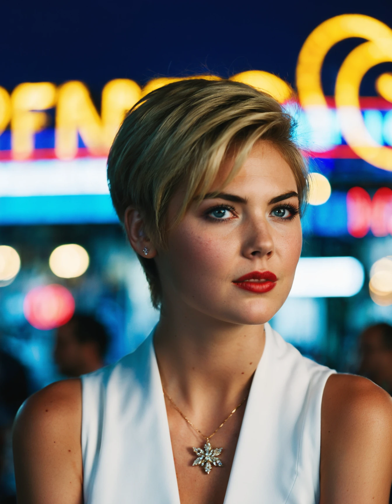 cinematic photo an exquisite portrait photograph, 85mm medium format photo of ((ohwx woman)) with a classic haircut <lora:kateupton_dh128_sdxxxl_v1:0.95> . 35mm photograph, film, bokeh, professional, 4k, highly detailed