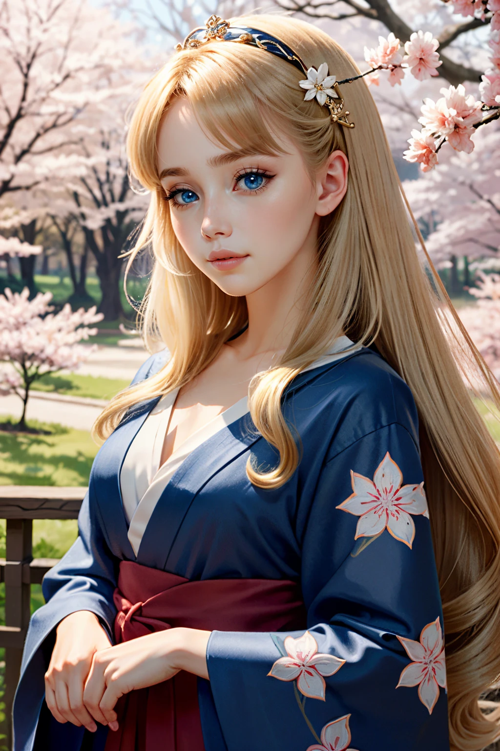 ((ultra detailed, masterpiece, best quality))
<lora:DisneyAurora:0.9>
DisneyAurora, 1girl, solo, blonde hair, long hair, blue eyes, Deep in a mystical forest, surrounded by ancient ruins, wearing an ethereal, flowing gown, with arms folded