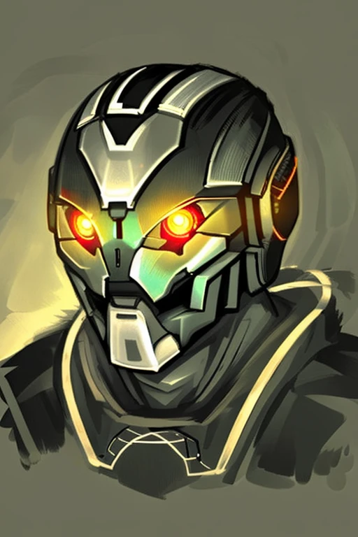 <lora:DestinyExo:0.85> dexo, glowing eyes, male focus, helmet, 1boy
