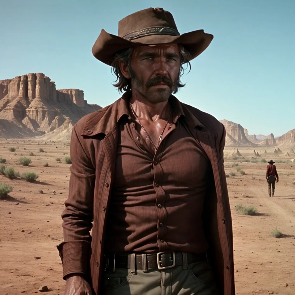 a man and a woman <lora:Western_v1:0.8> ouatiwstyle