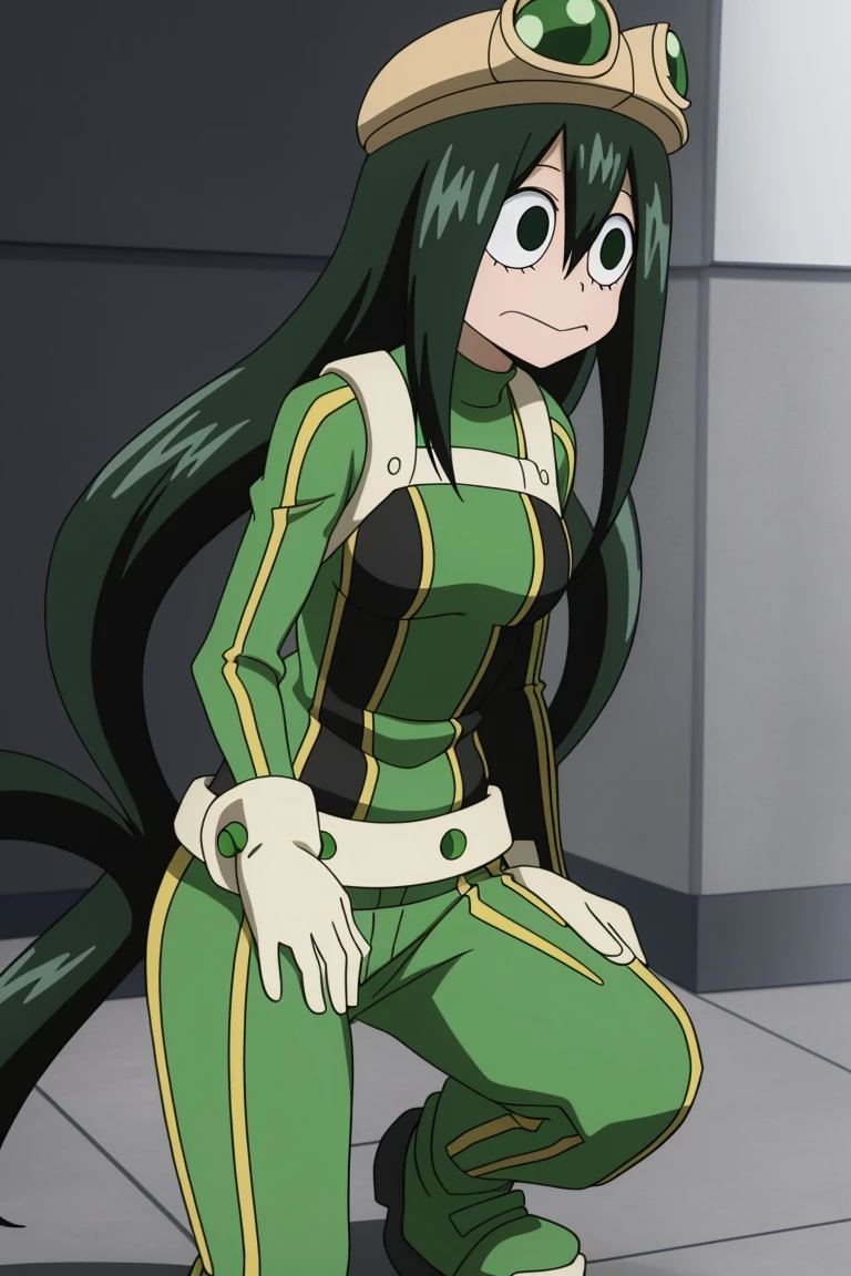 <lora:MHA_asui tsuyu:0.7> asui tsuyu, 8k, absurdres, anime, masterpiece,