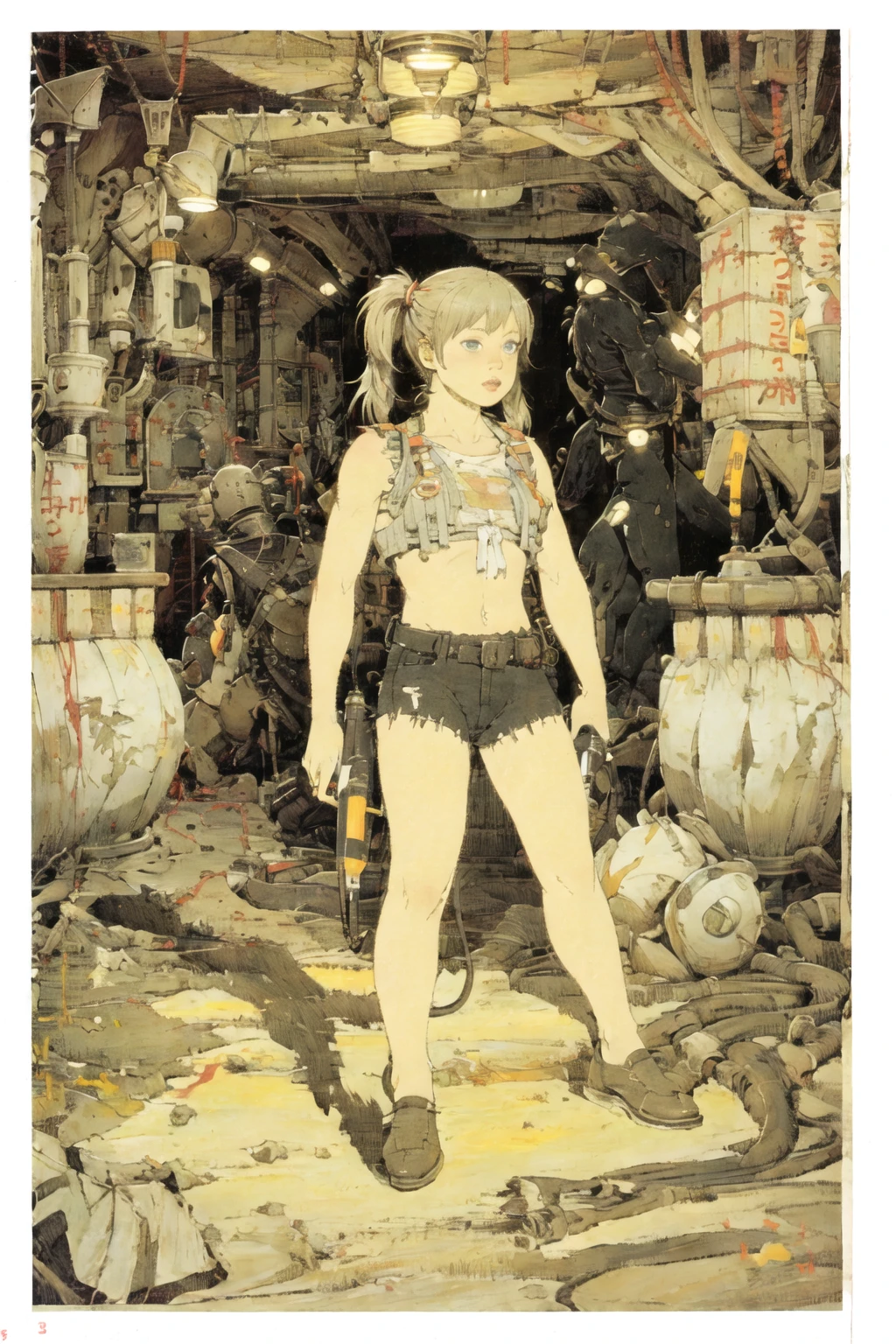 8k,absurdres, highres, ultra detailed, masterpiece, sharp shading,under,Tatsuyuki,tokyo tower
1girl,???,twintails,gun shot,battle machine,(upper body:1.2),monocolor
(solo:1.2),1girl,masterpieceï¼<lora:æé¨ä¼å:1> <lora:Migunov2:1> <lora:Tatsuyuki Tanaka-000009:1>