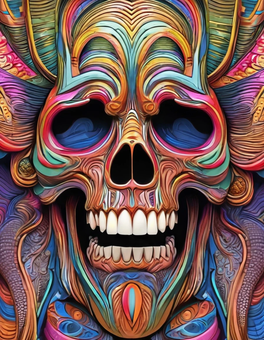 colourful, majestic, teeth, open mouth, skull, LineWork, unique composition, elegant, intricate, highly detailed, dramatic light, sharp focus, illuminated, very inspirational, innocent, fine, artistic, winning, color, inspired, beautiful, symmetry, strong, creative, positive, cute, loving, pure, glowing, confident, pretty, coherent
<lora:LineWork-000005:1>
