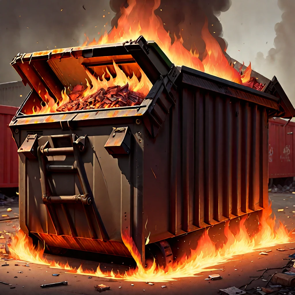 infernal dumpster