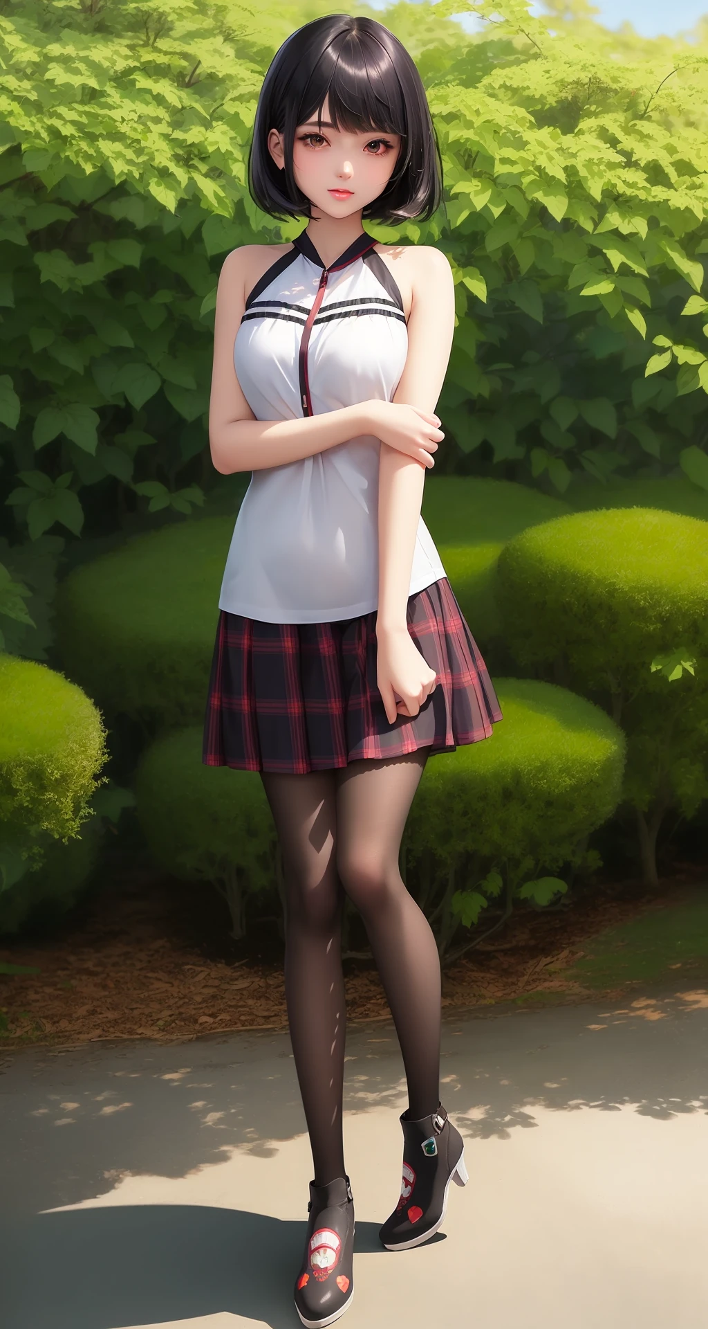 ((((ultra illustrated style:1.0)))),best quality,best animated,masterpiece,ray tracing, global illumination,1girl, solo, full body, looking at viewer, outdoors,
<lora:right arm grab-000007:0.9>