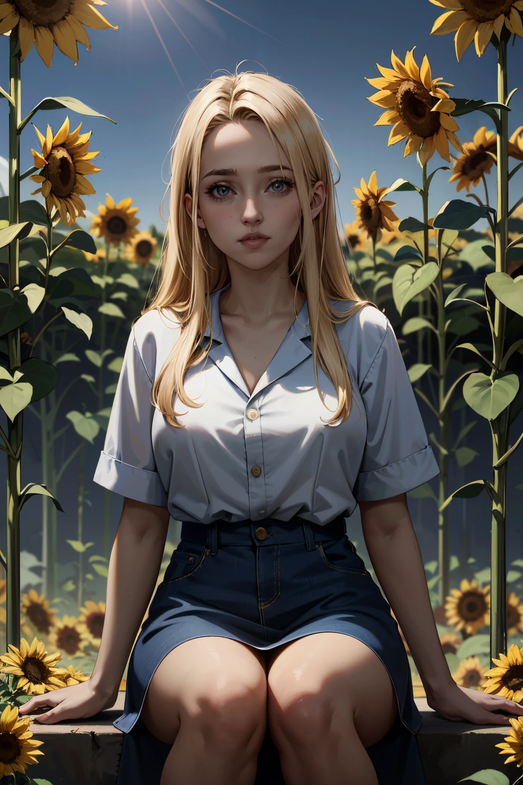 ((ultra detailed, masterpiece, absurdres))
<lora:QuarryLaura:0.9>
QuarryLaura, 1girl, solo, blonde hair, long hair, full body, standing in front of a beautiful landscape
