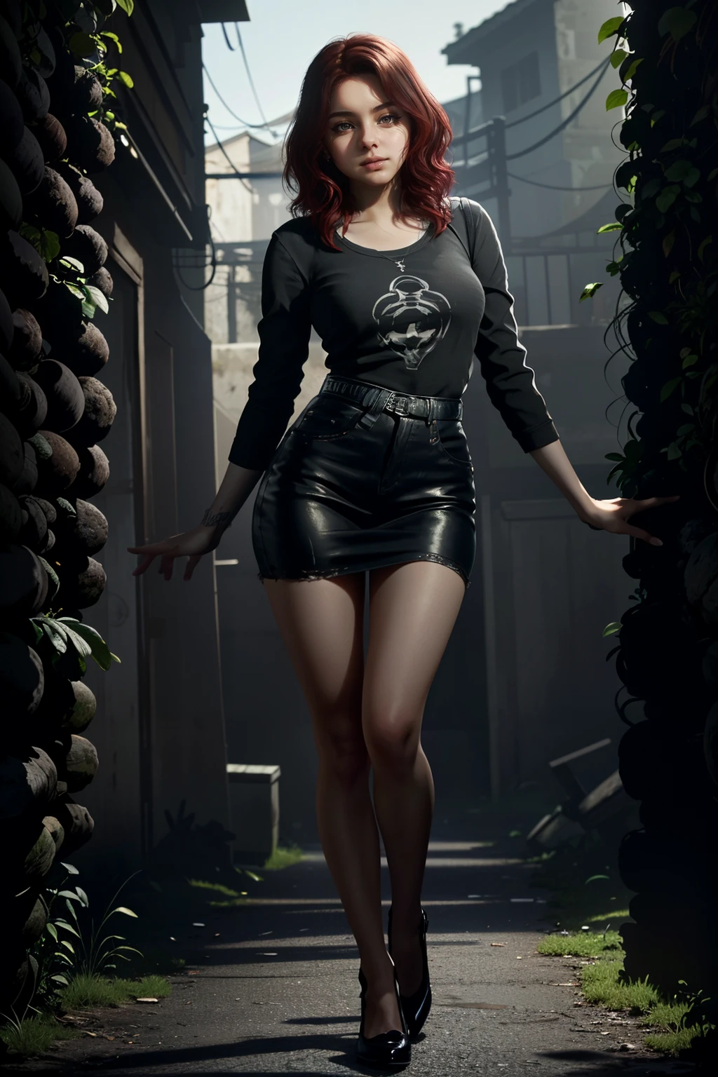 ((ultra detailed, masterpiece, absurdres))
 <lora:QuarryAbigail:0.9>
QuarryAbigail, 1girl, solo, red hair, brown eyes, full body