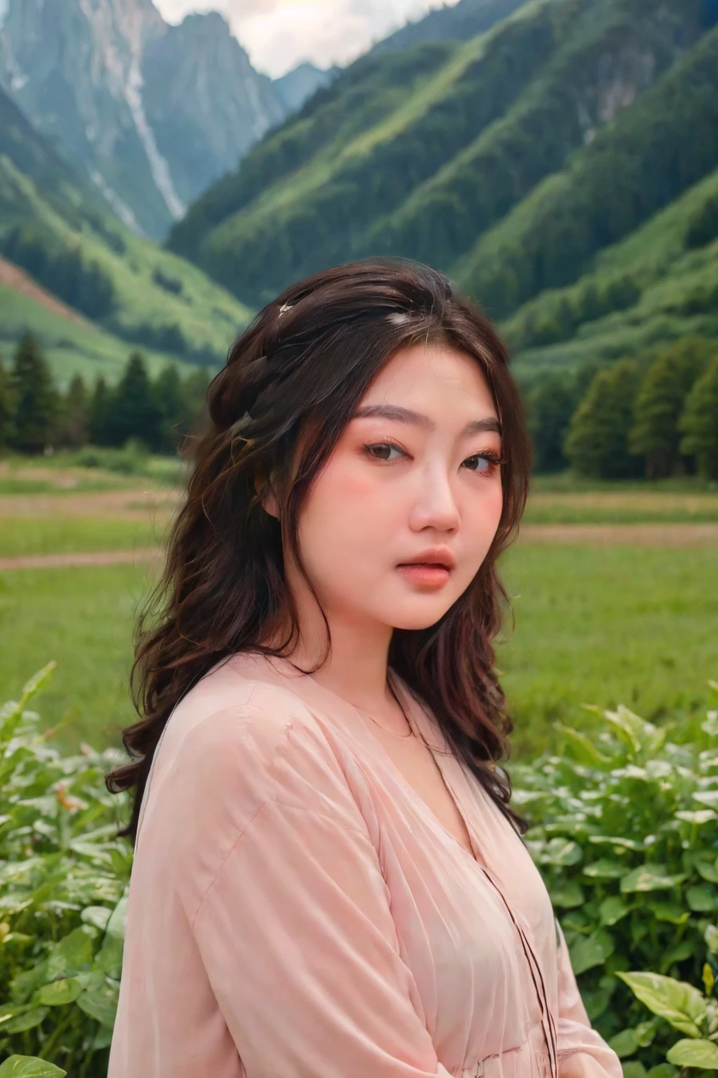 Woman, best quality, photorealistic, dynamic nature background, look at viewer, Erikaputri, Fujifilm XT3, Cinematic Lighting,<lora:EMS-87113-EMS:1.400000>,<lora:EMS-257767-EMS:1.100000>