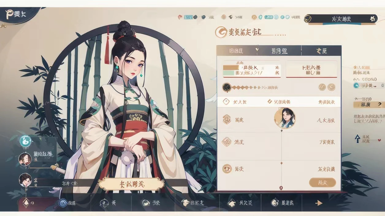 国风角色界面 huanqing_国风角色界面