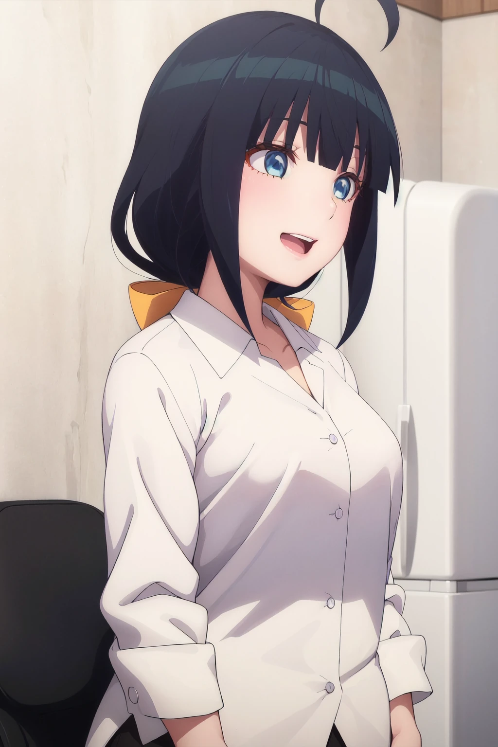 <lora:Ponnashiko:1>,ponnashiko,shirt,happy,
