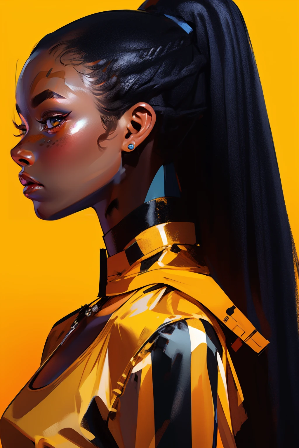 <lora:0ill1k3:1> 0ill1k3 masterpiece, best quality, <lora:age_slider_v20:1> <lora:detail_slider_v4:1> sud4nd0ll, 1girl, long hair, black hair, dark-skinned female, very dark skin, upper body, ponytail, dreadlocks, side view, from side, <lora:sud4nd0ll:0.65>