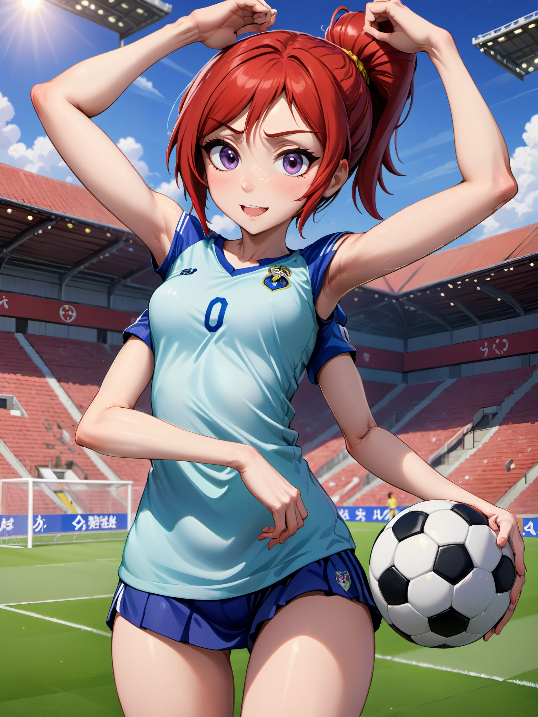 <lora:multiarm-4-v2.1_adam-cosine_16x8-4x1-000004:0.6>
a 4arm anime woman with 4 arms
playing soccer, detailed background, masterpiece, best quality, high quality, highres, absurdres, award-winning, professional, highly detailed