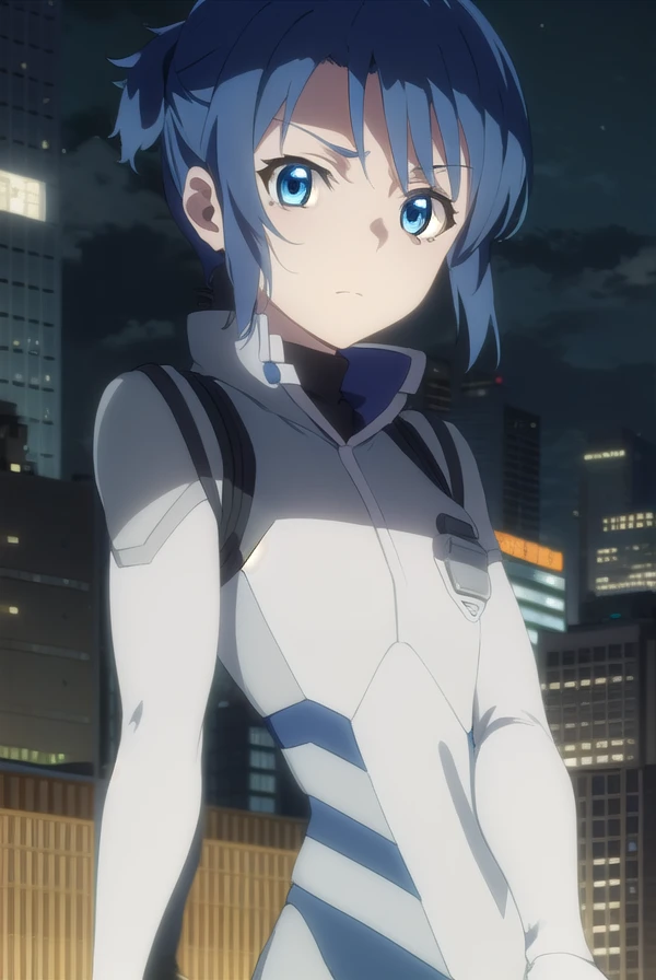ruikanoya, <lora:rui kanoya s1-lora-nochekaiser:1>,
rui kanoya, blue eyes, blue hair, male focus,
BREAK pilot suit
BREAK outdoor, city, night, sky, buildings, moon, clouds,
BREAK looking at viewer, (cowboy shot:1.5),
BREAK <lyco:GoodHands-beta2:1>, (masterpiece:1.2), best quality, high resolution, unity 8k wallpaper, (illustration:0.8), (beautiful detailed eyes:1.6), extremely detailed face, perfect lighting, extremely detailed CG, (perfect hands, perfect anatomy),