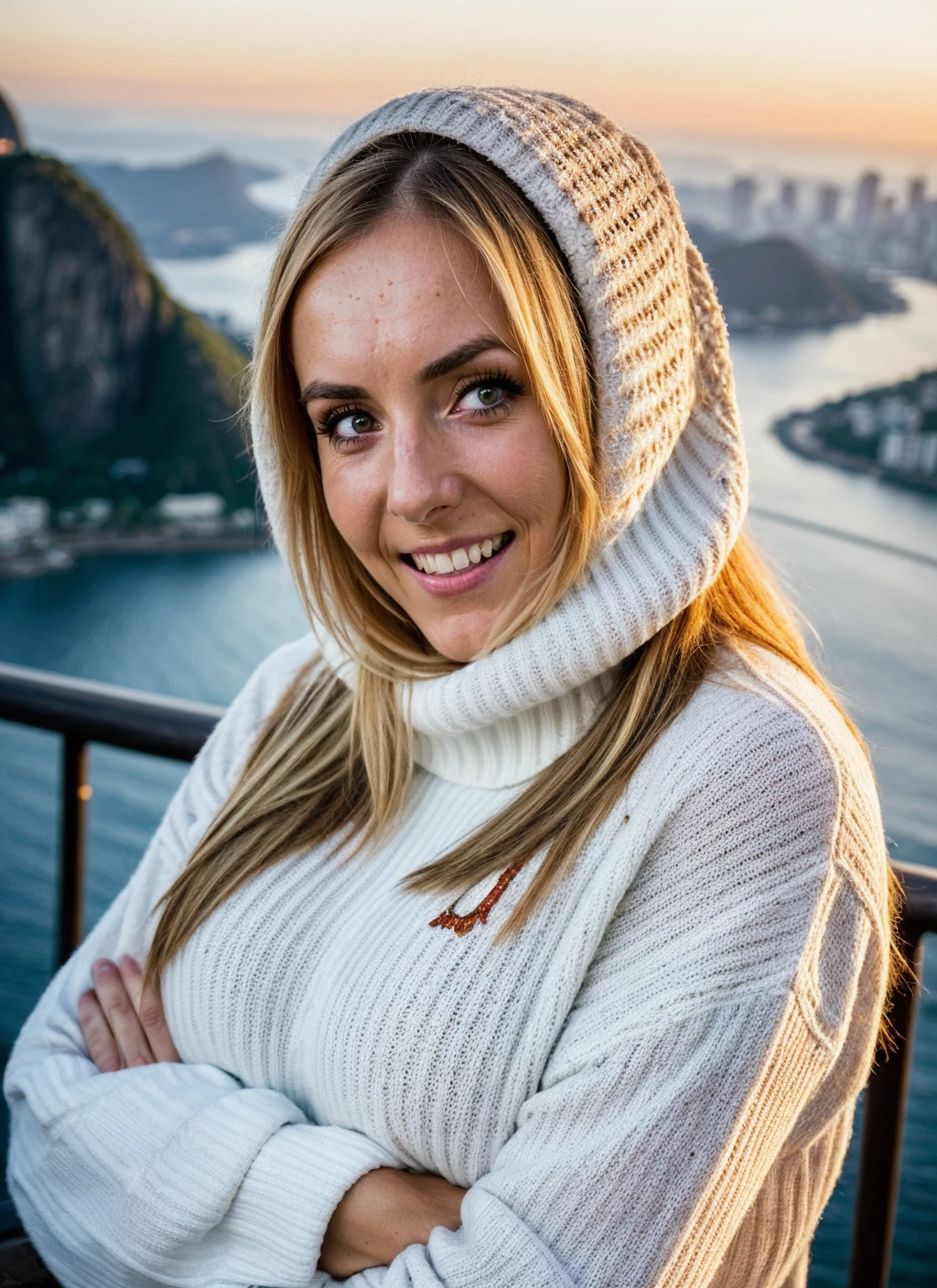 close up portrait of sks woman , wearing a cousy sweater, (fully covered)
in Rio de Janeiro, at the Christ the Redeemer statue, by Gregory Crewdson,
<lora:add_detail:0.6> <lora:skin_slider_v2_1_FACE:0.25> epiCPhoto, ((metart)) jessica nigri <lora:lora-small-jessica-nigri-v1:0.2> <lora:locon_jessicanigri_v1_from_v1_64_32:0.4> jessicanigri-ti